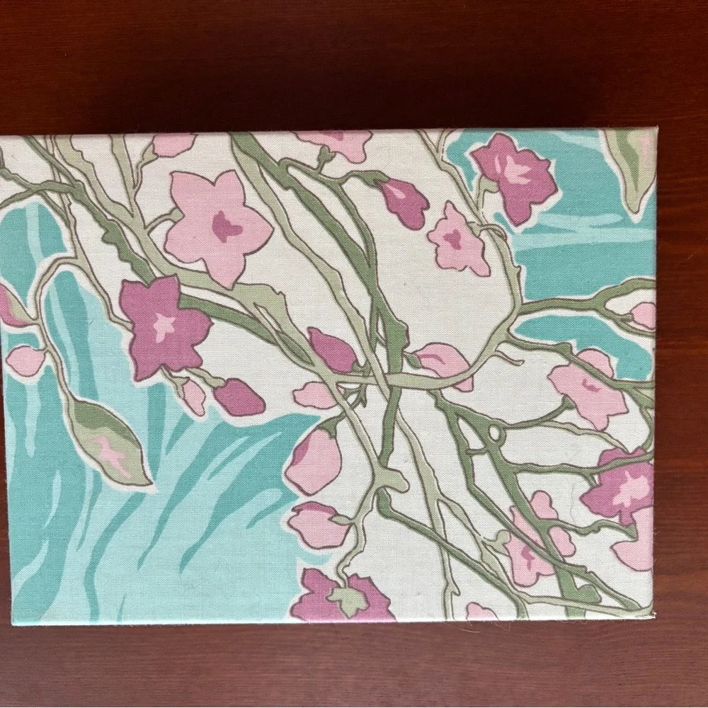 Avon Jewelry Box Vintage 1986 Floral Garden